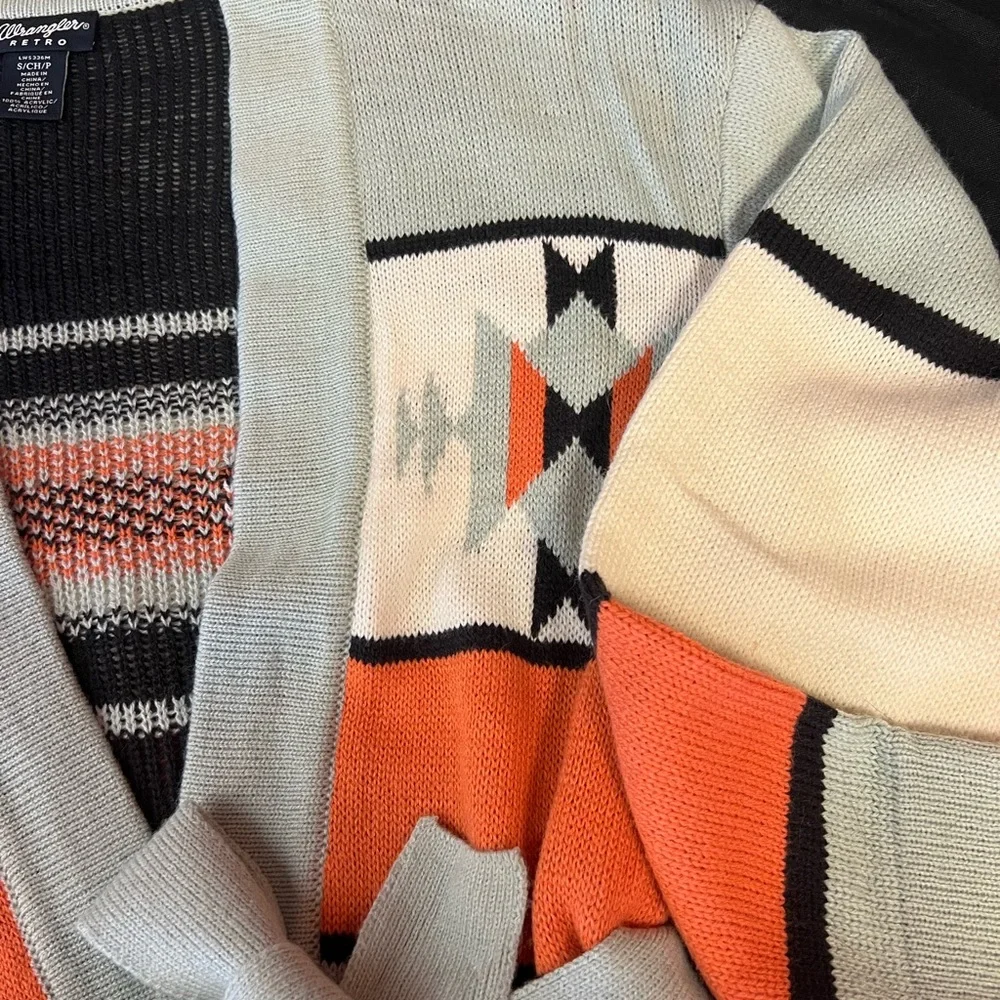 Wrangler Retro front tie cardigan - Picture 4 of 6